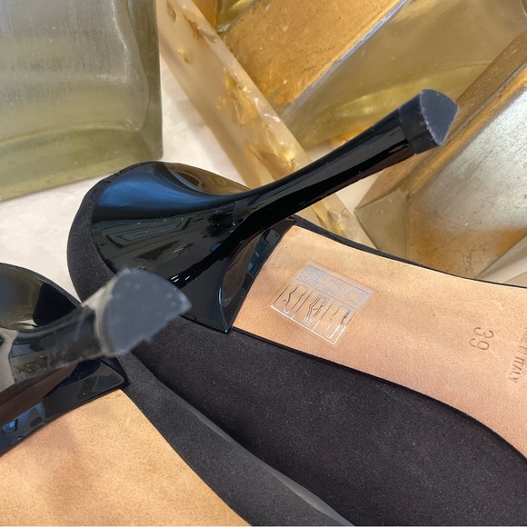 SOLD - Andrea Pfister sequin pumps, black, pointed toe, made in Italy, Sz 39/8.5 - Picture 13 of 13